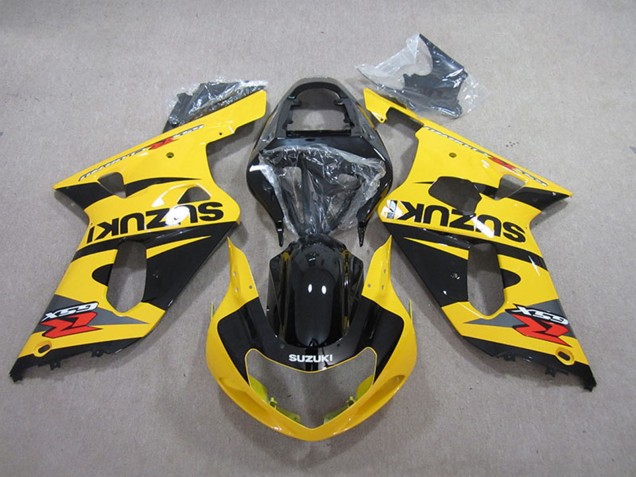 Carena Moto Suzuki GSXR 600 2001-2003 - Giallo Nero