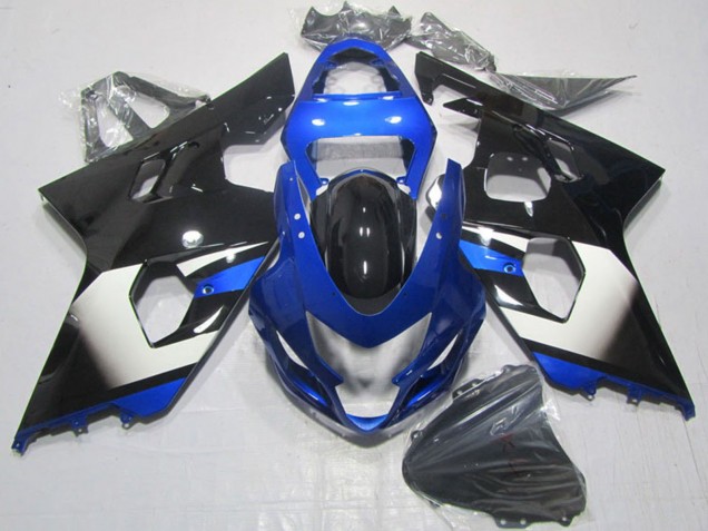 Carena Moto Suzuki GSXR 600 2004-2005 - Blu Bianco Nero