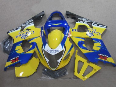 Carena Moto Suzuki GSXR 600 2004-2005 - Giallo Blu Bianco Nero Corona Extra Fabbrica