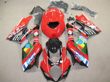 Carena Moto Suzuki GSXR 600 2004-2005 - Rosso Blu Verde Nero JOMO Fabbrica