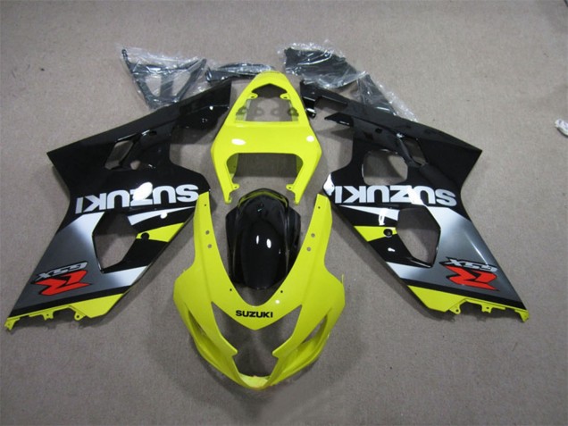 Carena Moto Suzuki GSXR 600 2004-2005 - Giallo Argento Nero Rosso