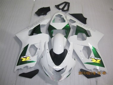 Carena Moto Suzuki GSXR 600 2004-2005 - Bianco Verde Giallo Nero Fabbrica