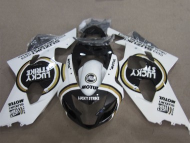 Carena Moto Suzuki GSXR 600 2004-2005 - Bianco Nero Lucky Strike Motul Fabbrica