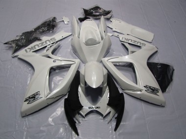 Carena Moto Suzuki GSXR 600 2006-2007 - Bianco Fabbrica