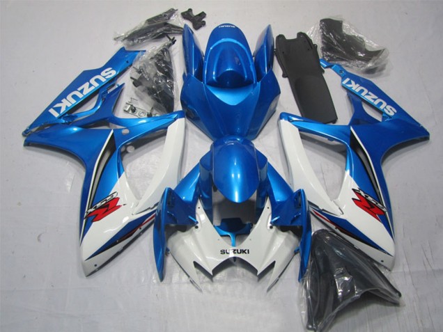 Carena Moto Suzuki GSXR 600 2006-2007 - Bianco Blu Rosso
