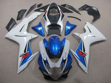Carena Moto Suzuki GSXR 600 2011-2024 - Bianco Blu Nero Rosso Fabbrica