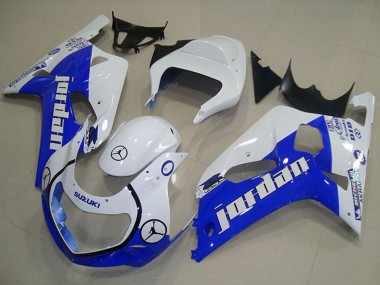Carena Moto Suzuki GSXR 750 2001-2003 - Bianco Blu Jordan Fabbrica