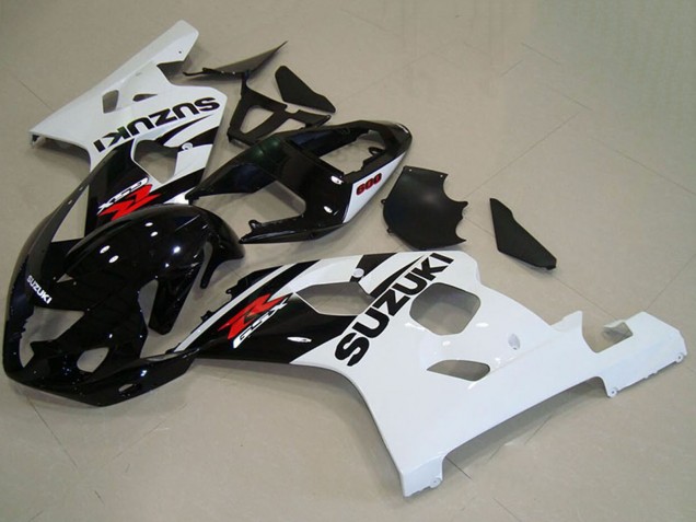 Carena Moto Suzuki GSXR 750 2004-2005 - Nero Lucido Bianco Rosso