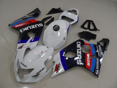 Carena Moto Suzuki GSXR 750 2004-2005 - Bianco Blu Rosso Nero Motul Fabbrica
