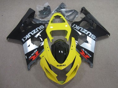 Carena Moto Suzuki GSXR 750 2004-2005 - Giallo Argento Nero Fabbrica