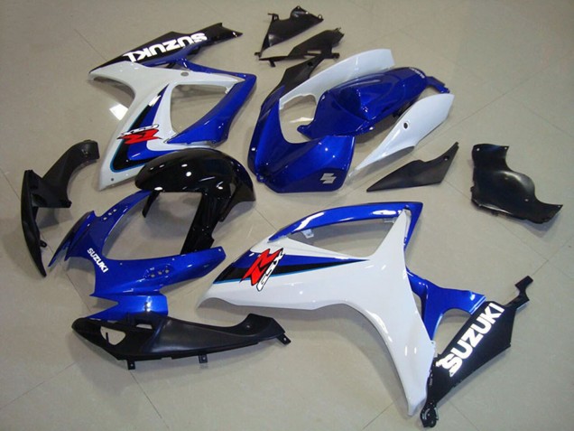 Carena Moto Suzuki GSXR 750 2006-2007 - Bianco Blu Nero Lucido Rosso
