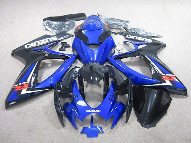 Carena Moto Suzuki GSXR 750 2006-2007 - Blu Nero Lucido