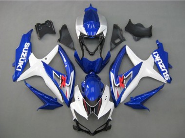 Carena Moto Suzuki GSXR 750 2008-2010 - Bianco Argento Blu Nero Fabbrica