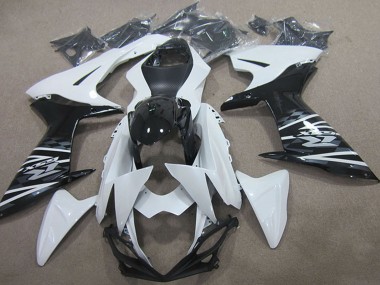 Carena Moto Suzuki GSXR 750 2011-2024 - Bianco Nero Fabbrica