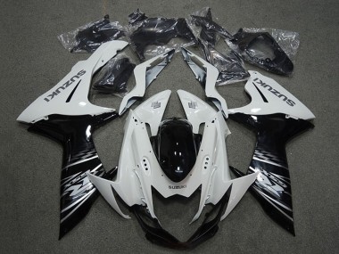Carena Moto Suzuki GSXR 750 2011-2024 - Bianco Nero Fabbrica