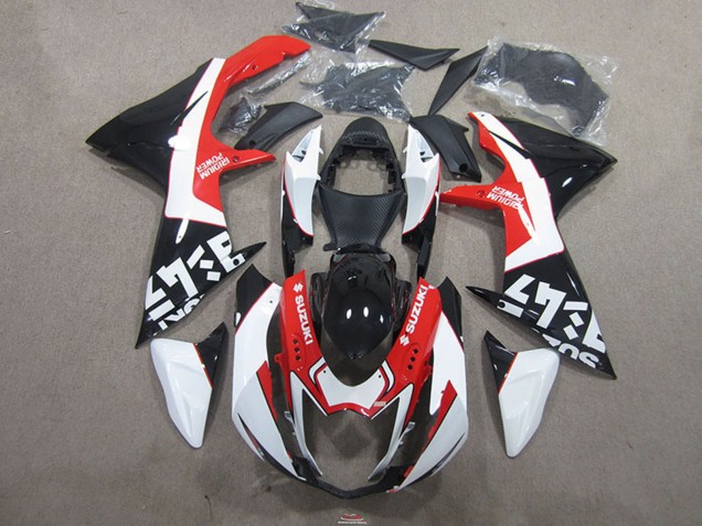 Carena Moto Suzuki GSXR 750 2011-2024 - Nero Rosso