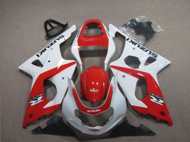 Carena Moto Suzuki GSXR 1000 2003-2004 - Bianco Rosso Fabbrica