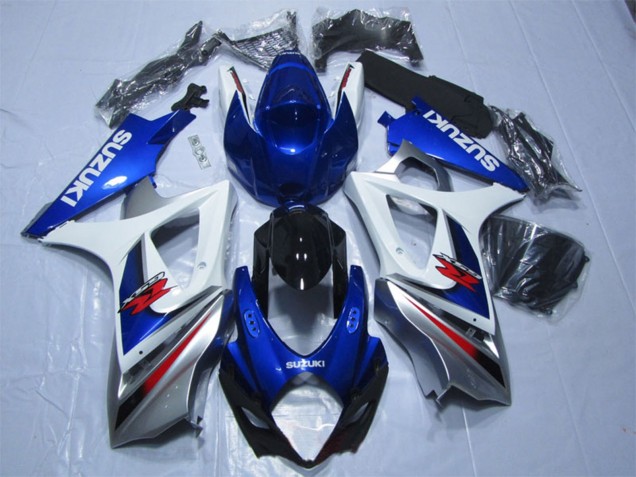Carena Moto Suzuki GSXR 1000 2007-2008 - Blu Bianco Rosso