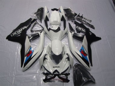 Kit Carena Moto Suzuki GSXR 1000 2007-2008 - Bianco Blu Nero Rosso Fabbrica