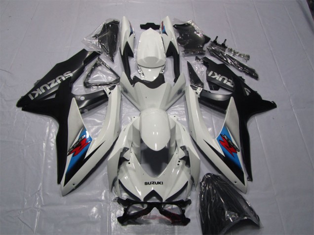 Kit Carena Moto Suzuki GSXR 1000 2007-2008 - Bianco Blu Nero Rosso