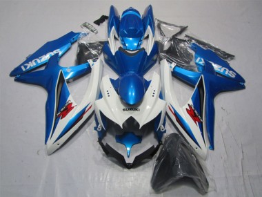 Carena Moto Suzuki GSXR 1000 2007-2008 - Bianco Blu Rosso Fabbrica