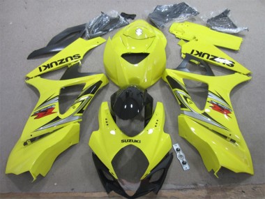 Carena Moto Suzuki GSXR 1000 2007-2008 - Giallo Argento Nero Fabbrica