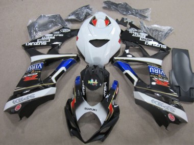 Carena Moto Suzuki GSXR 1000 2007-2008 - Bianco Blu Rosso Nero Fabbrica