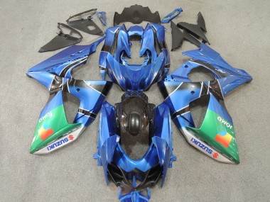Carena Moto Suzuki GSXR 1000 2009-2016 - Blu Verde JOMO Fabbrica