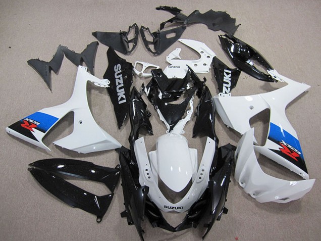 Plastica ABS Suzuki GSXR 1000 2009-2016 - Bianco Blu Nero