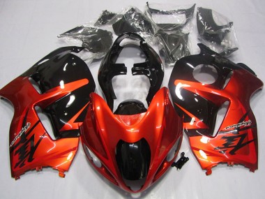 Carena Moto Suzuki GSXR 1300 Hayabusa 1996-2007 - Arancia Nero Fabbrica