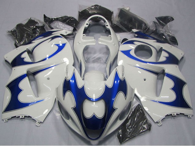Kit Carena Moto Suzuki GSXR 1300 Hayabusa 1996-2007 - Bianco Blu
