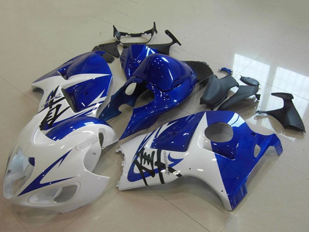 Carena Moto Suzuki GSXR 1300 Hayabusa 1996-2007 - Bianco Blu