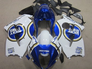 Carena Moto Suzuki GSXR 1300 Hayabusa 1996-2007 - Bianco Blu Motul Lucky Strike Fabbrica