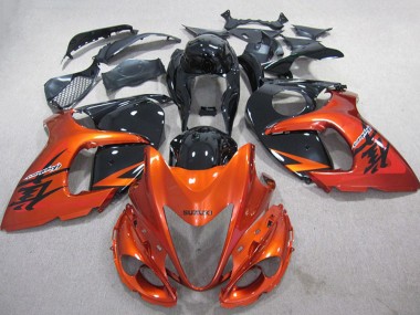 Carena Moto Suzuki GSXR 1300 Hayabusa 2008-2020 - Arancia Nero Fabbrica