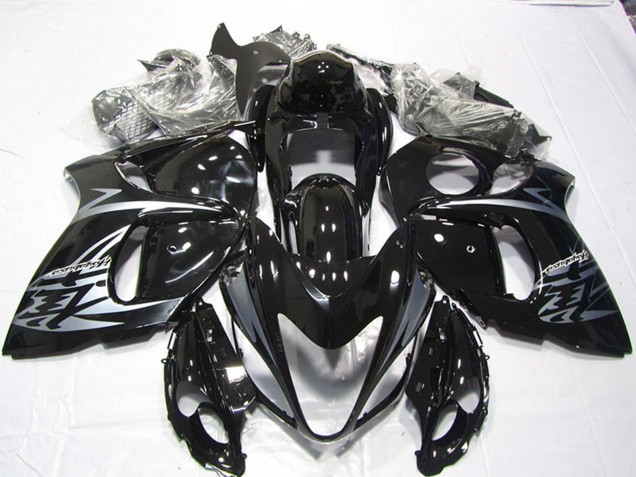 Carena Moto Suzuki GSXR 1300 Hayabusa 2008-2020 - Nero Lucido Argento