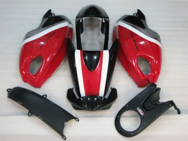 Kit Carena Moto Ducati Monster 696 2008-2012 - Bianco Rosso Nero Lucido Fabbrica