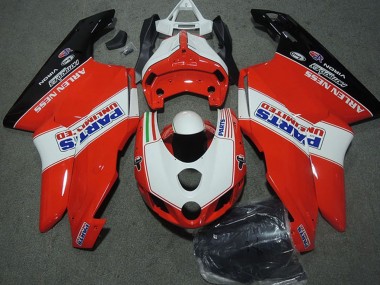 Carena Moto Ducati 749 999 2003-2004 - Bianco Rosso Nero Lucido Parts Unlimited Fabbrica