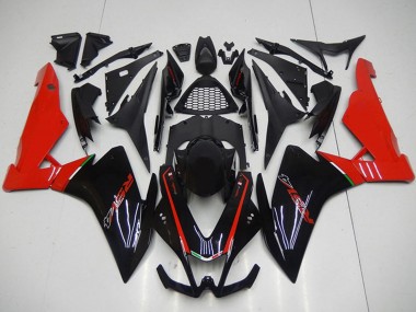Carena Moto Aprilia RSV4 1000 2009-2015 - Nero Rosso Fabbrica