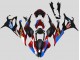 Carena Moto BMW S1000RR 2019-2022 - Nero Blu Rosso Oro Stile di Corsa