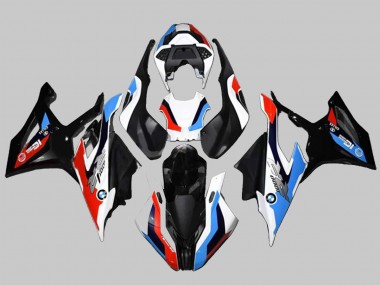 Kit Carena Moto BMW S1000RR 2019-2022 - Nero Rosso Blu Bianco Fabbrica