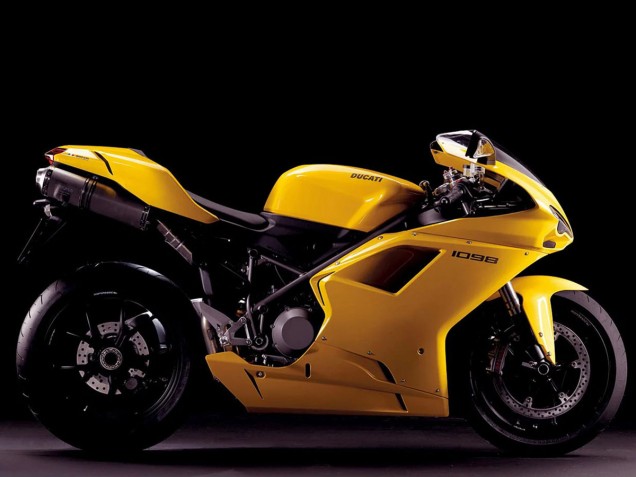 Carena Moto Ducati 1098 2007-2014 - Giallo
