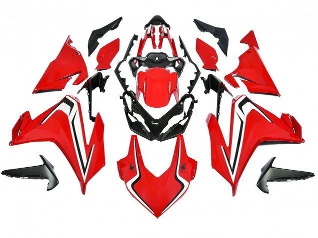 Kit Carene Moto ABS Honda CBR500R 2022-2023 - Rosso Bianco Nero