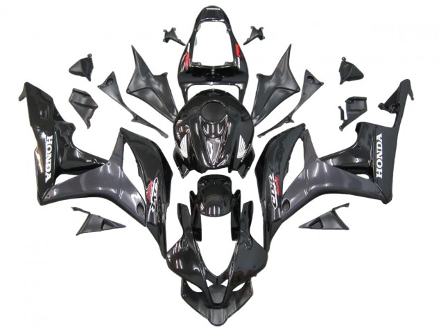 Carena Moto Honda CBR600RR 2007-2008 - Grigio Nero Lucido Decals