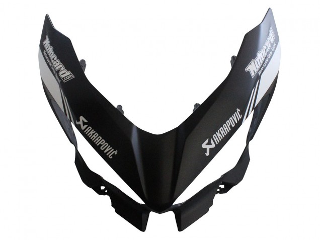Carena Moto Kawasaki EX400 2018-2024 - Nero Opaco Verde Mostro Showr Nevicare