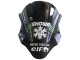 Carena Moto Kawasaki EX400 2018-2024 - Nero Opaco Verde Mostro Showr Nevicare