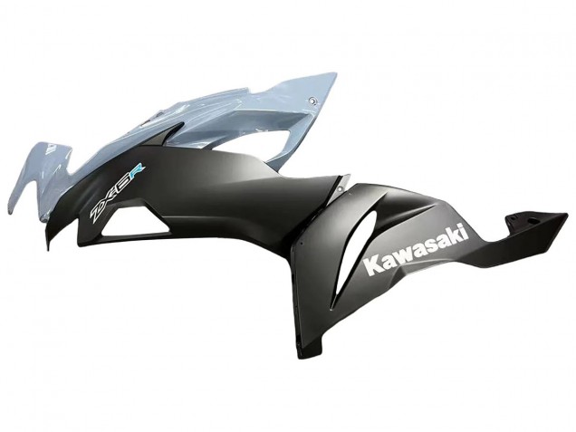 Carena Moto Kawasaki ZX6R 2019-2022 - Grigio Nero Opaco