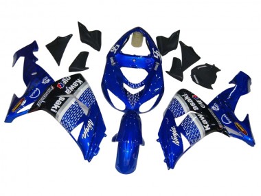 Carena Moto Kawasaki ZX10R 2006-2007 - Blu Bianco Nero Elf Fabbrica