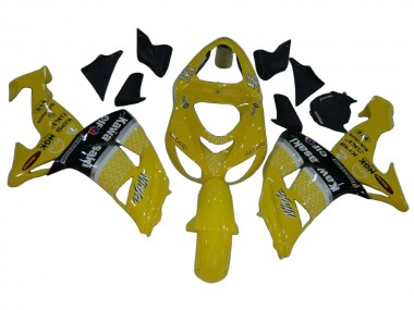 Carena Moto Kawasaki ZX10R 2006-2007 - Giallo Argento Nero Elf Fabbrica