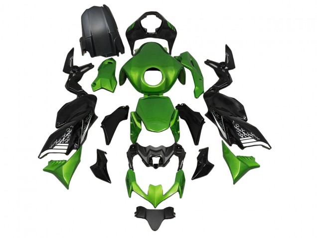 Carena Moto Kawasaki Z900 2020-2024 - Verde Nero