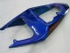 Carena Moto Suzuki GSXR 600/750 2004-2005 - Blu Grigio Nero Lucido